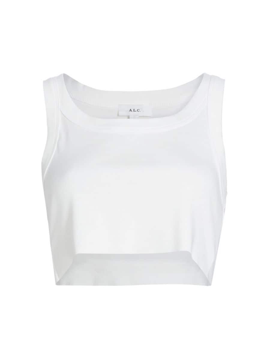 Halsey Cotton Crop Tank | Saks Fifth Avenue