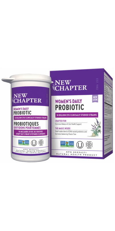 New Chapter Women's Daily Probiotic | Well.ca