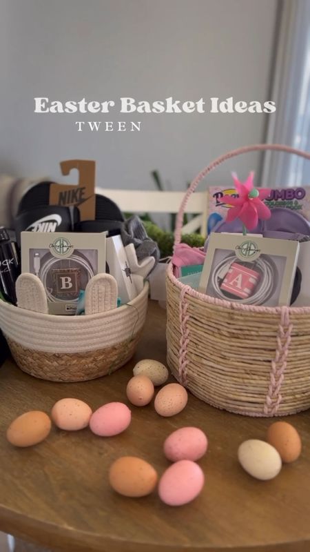 Tween Easter basket ideas! 

Monogrammed chargers from @classychargers so there are no more mixed up chargers! #ad

Summer items like sports gear, sandals, shorts, tees, swim suits & these Narwhal speaker lids are so fun!

Cosmetic or hygiene items - I snagged some of my daughter’s favorite lip and eye products and a cologne spray for my son.

Favorite snacks and treats!

Gift cards to their favorite stores.

Maybe some cute finds from the target bargain spot!

#LTKfamily #LTKSeasonal #LTKkids