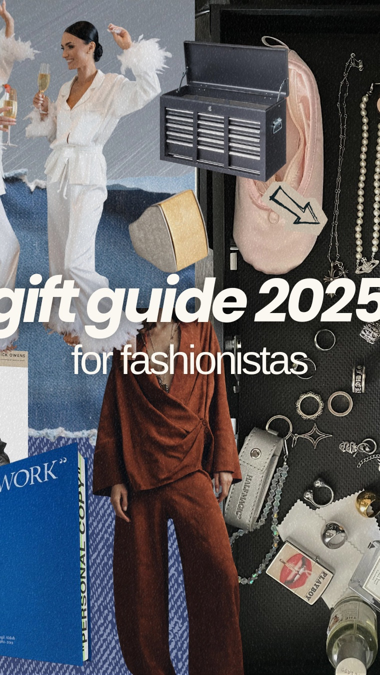 A quick list of creative, chic, unique gift ideas for the fashion lovers, fashion girls, fashionistas, and the style-obsessed - with thoughtful touches. These fashion gift ideas are easy, with low effort but high impact! Something each fashion girl will appreciate 😉 - fashion accessories gift, fashion jewelry organizer, big jewelry organizer, DIY gift ideas, luxury fashion gifts, minimalist fashion gifts. 🎁 
Many of these items are my personal favourites! Toolbox for a massive jewelry box (foam padding to protect scratches, sturdy, LOTS of space for all your accessories like rings bracelets and earrings. Even chunky big ones too!), I added magnetic hooks for hanging up my necklaces. Next, feather satin trim luxury lounge pj sets, kimono wrap/satin robe wrap pj sets with wide leg roomy lounge pants, affordable fashion design books 📚 #giftsforher #giftguide #fashiongifts #fashiongiftguides 

#LTKFindsUnder100 #LTKSaleAlert #LTKGiftGuide
