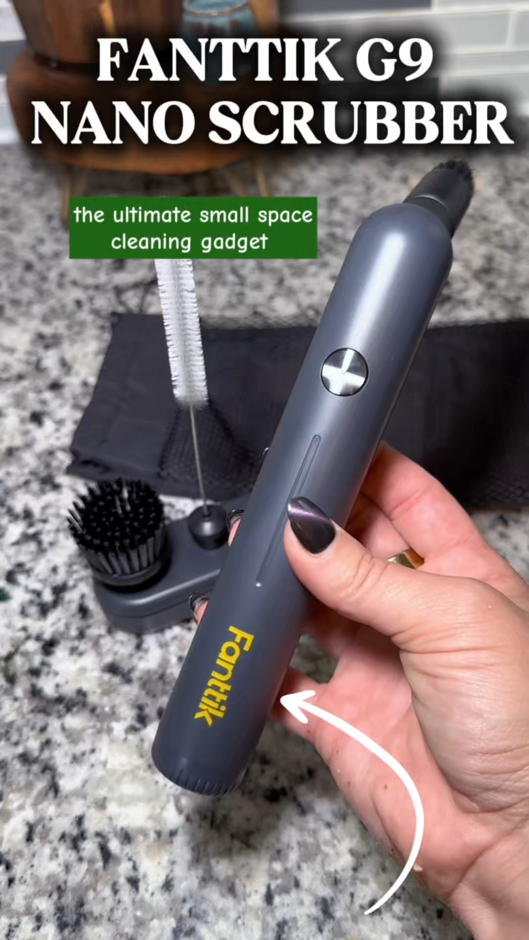 My favorite little cleaning gadget for those small, hard to clean spaces!! Also fantastic to use inside your car for detailing! 

#LTKGiftGuide #LTKFindsUnder50 #LTKSaleAlert