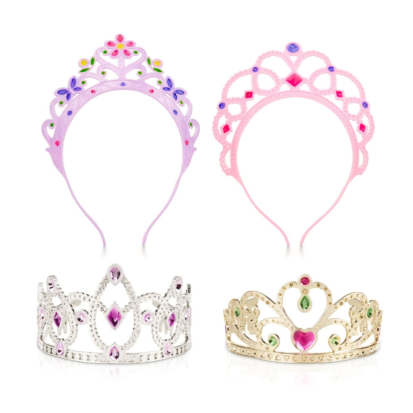 Role Play Collection - Crown Jewels Tiaras | Melissa and Doug