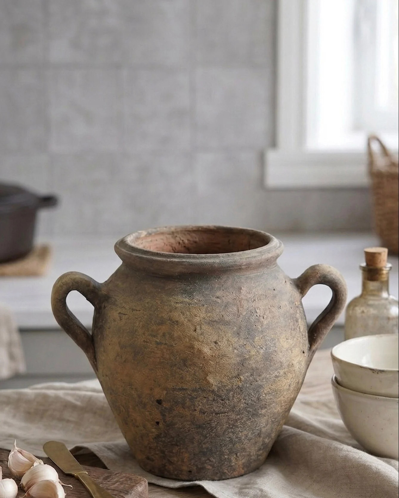 Lenora Terracotta Vase | Small | MJHome