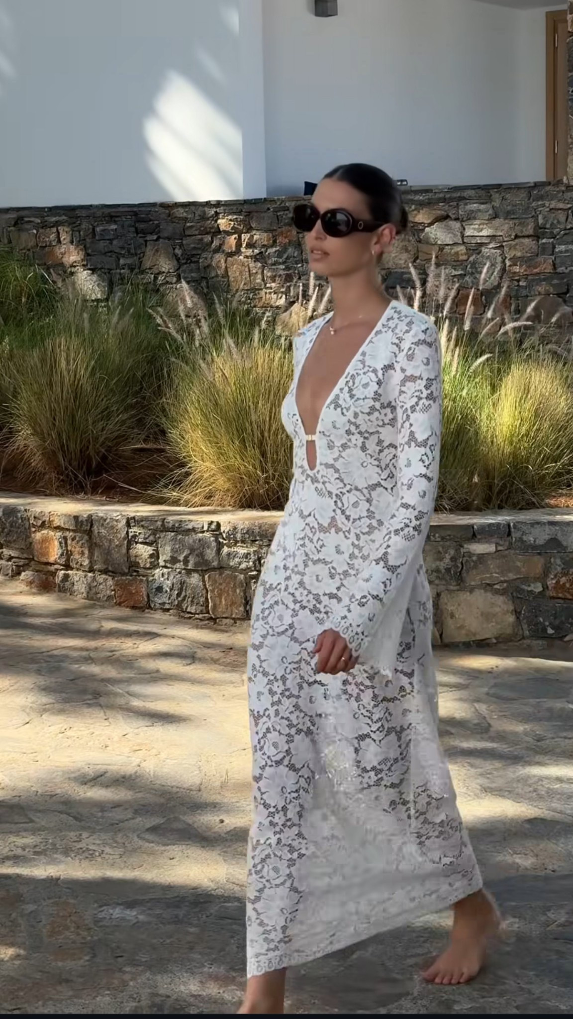 Beach cover up dress 🤍

#LTKsummer #LTKswimwear #LTKdresses