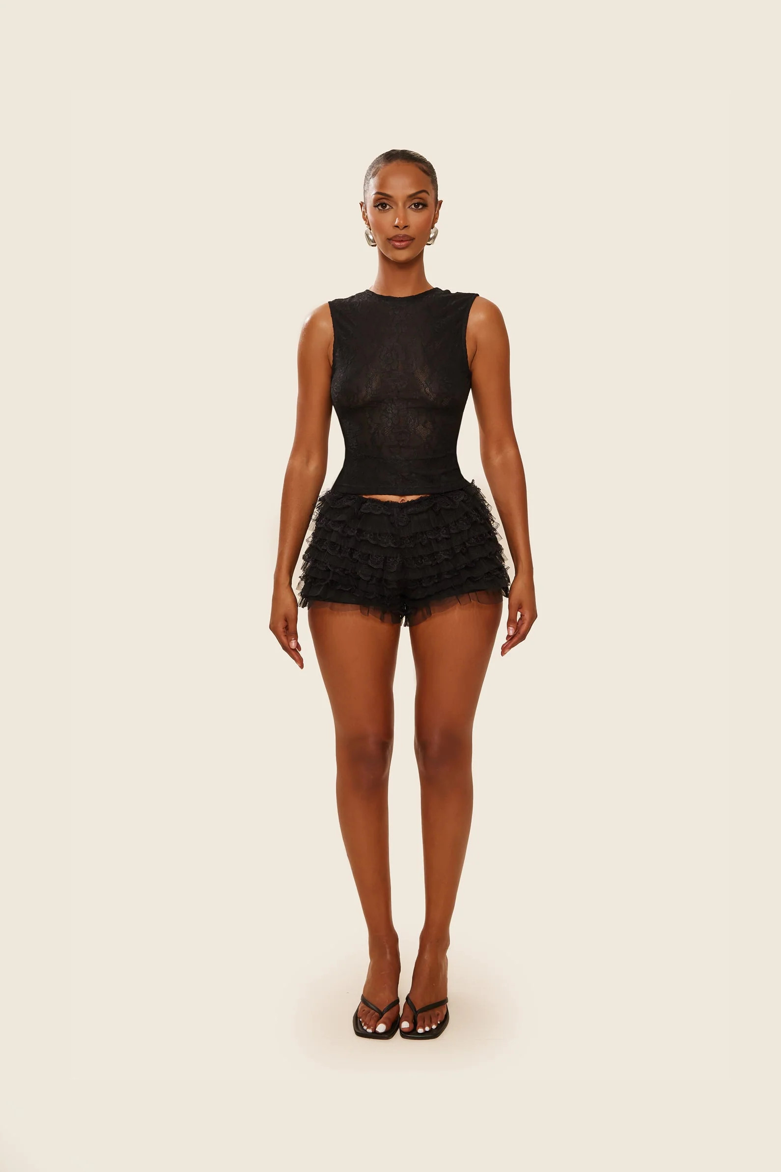 The Jelena Vest in Black | Mars The Label