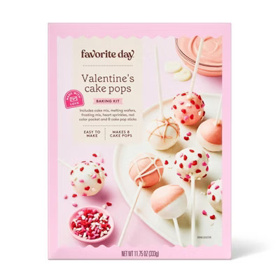 Valentine's Cake Pop Mix Kit - 11.75oz/8ct - Favorite Day™ | Target
