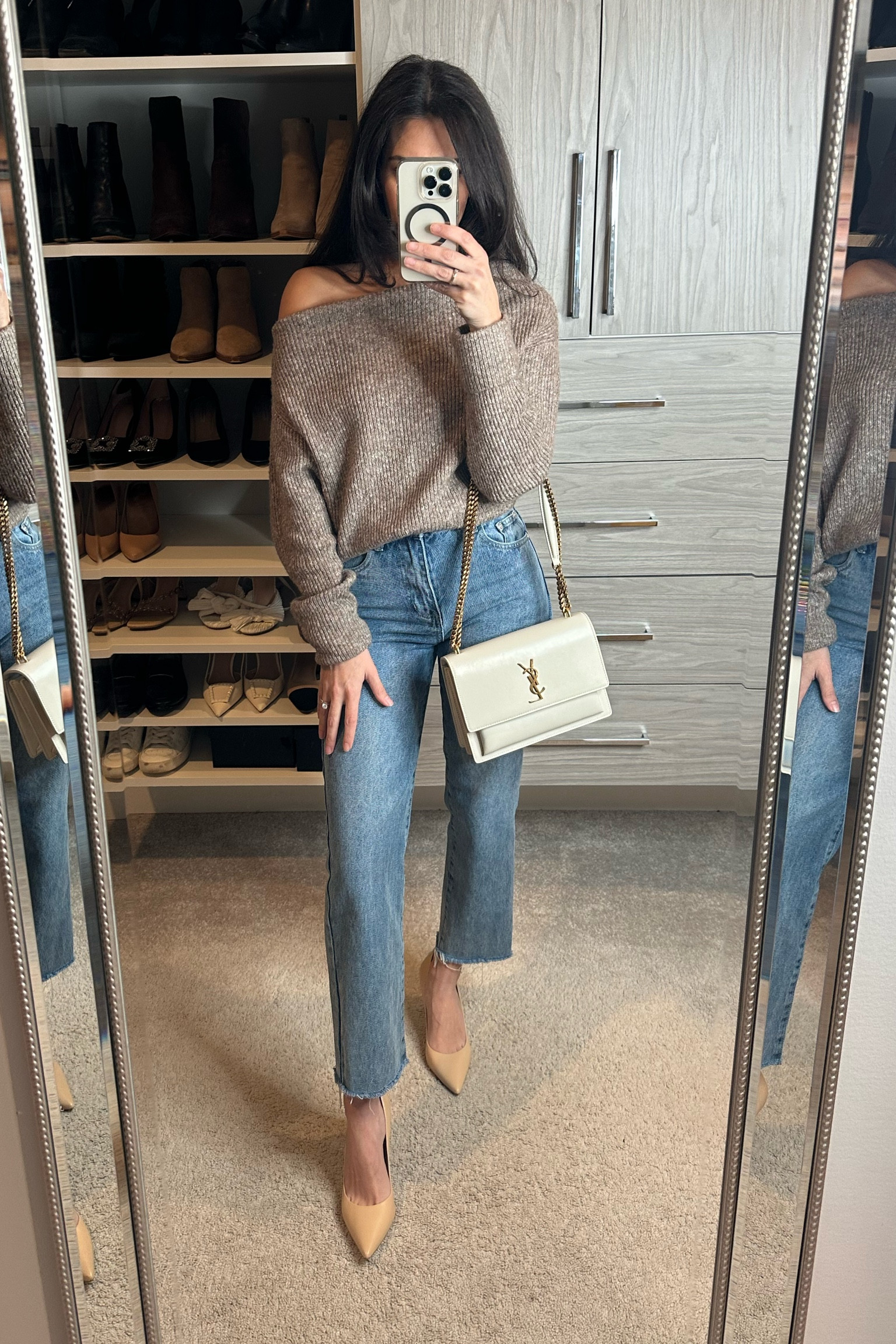 Date night outfit 

*I cut the hem of these jeans to make them shorter* I do this with fabric scissors which I’ve linked in this post. 

All the items are true to size 

#LTKFindsUnder100 #LTKFindsUnder50