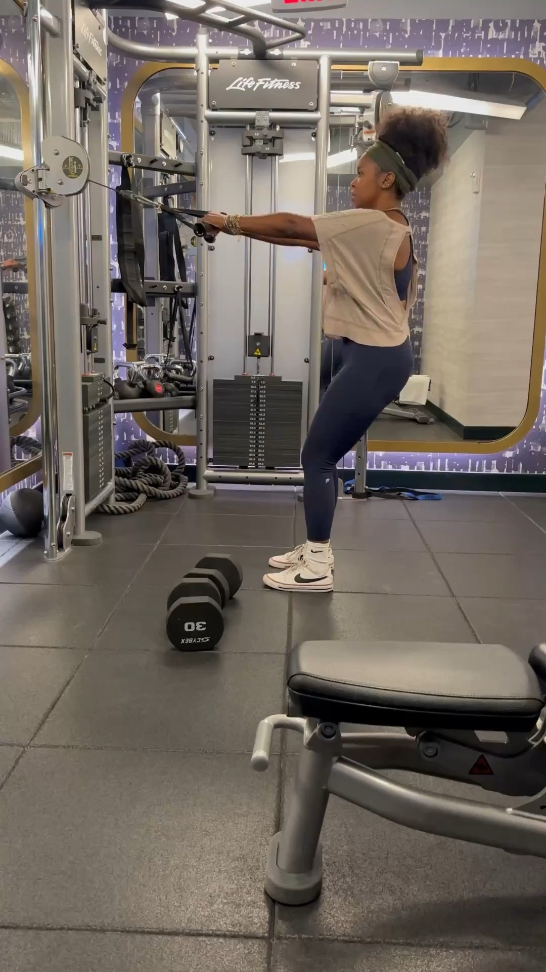 Workout Fit! 
Top: M
Bra: M