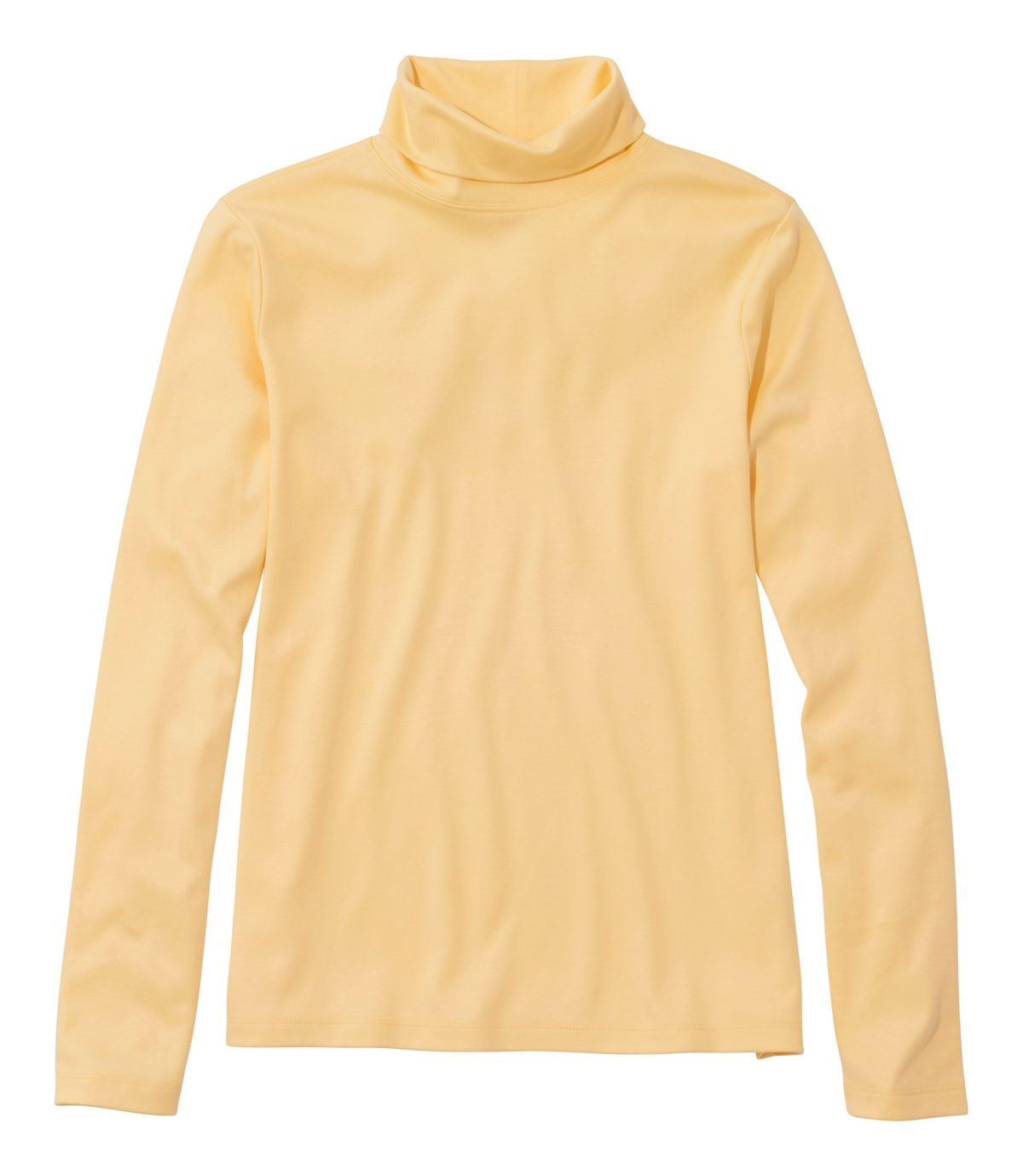 Women's Pima Cotton Turtleneck, Long-Sleeve | L.L. Bean