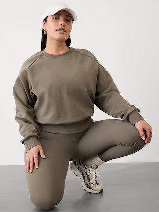 Forever Fleece Relaxed Crew Sweatshirt | Athleta