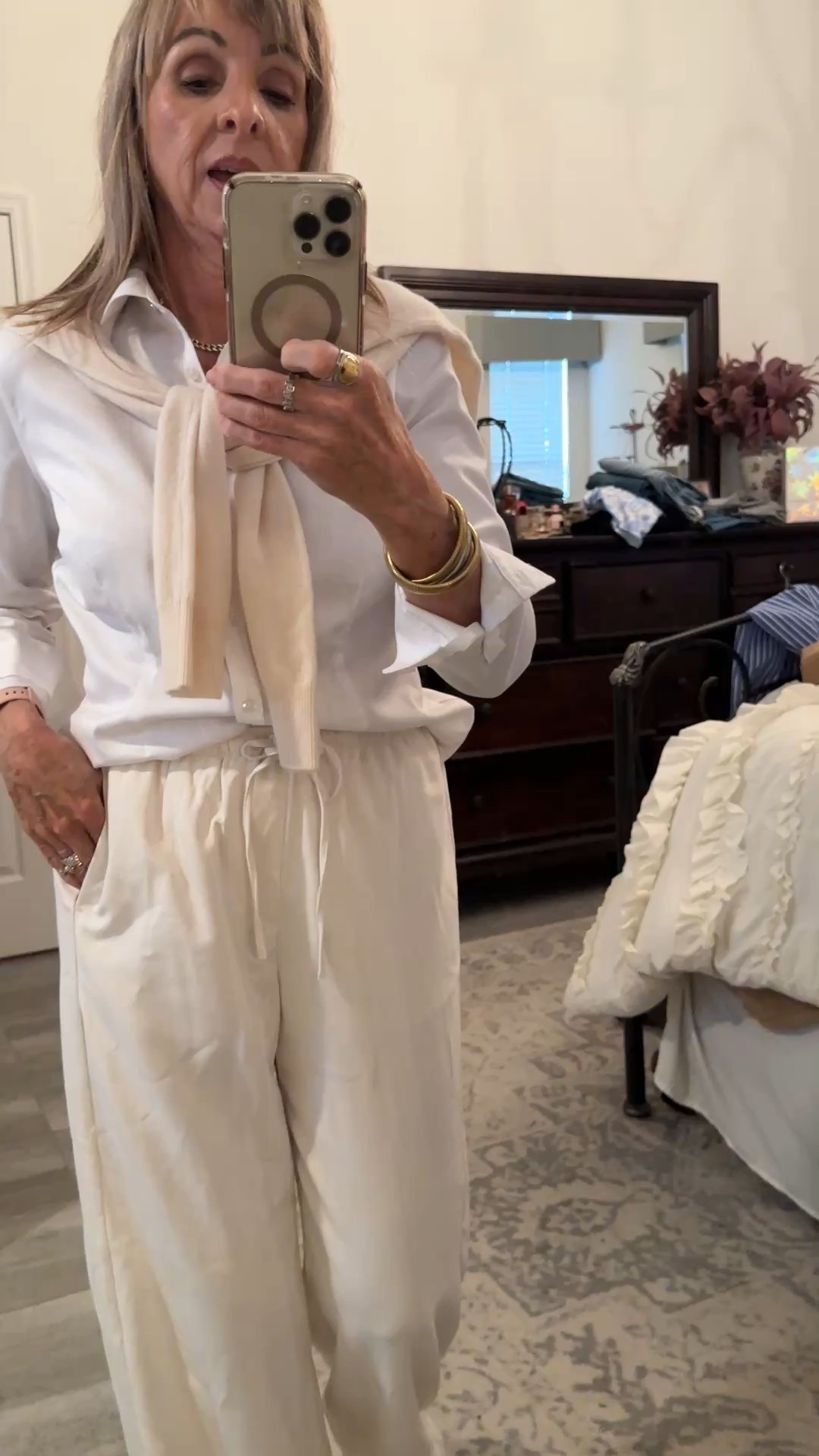 Affordable but chic! Wearing a small in these pull on pants. Dress them up or down. 

#LTKOver40 #LTKFindsUnder50 #LTKootd