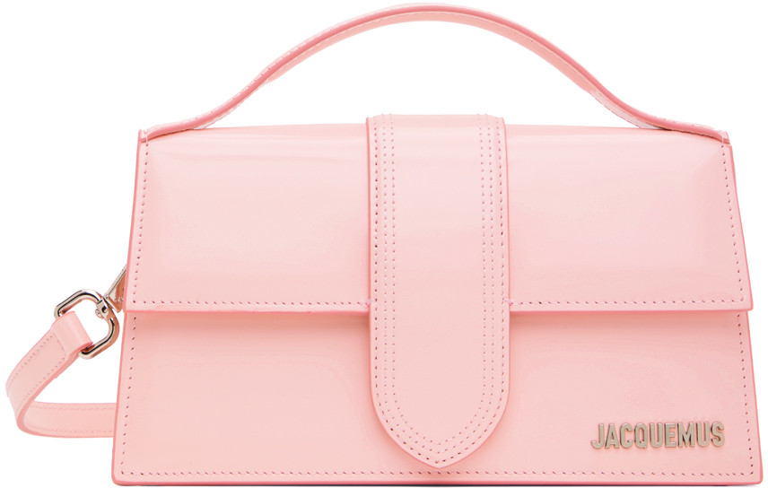 JACQUEMUS Pink Le Chouchou 'Le Grand Bambino' Bag | SSENSE