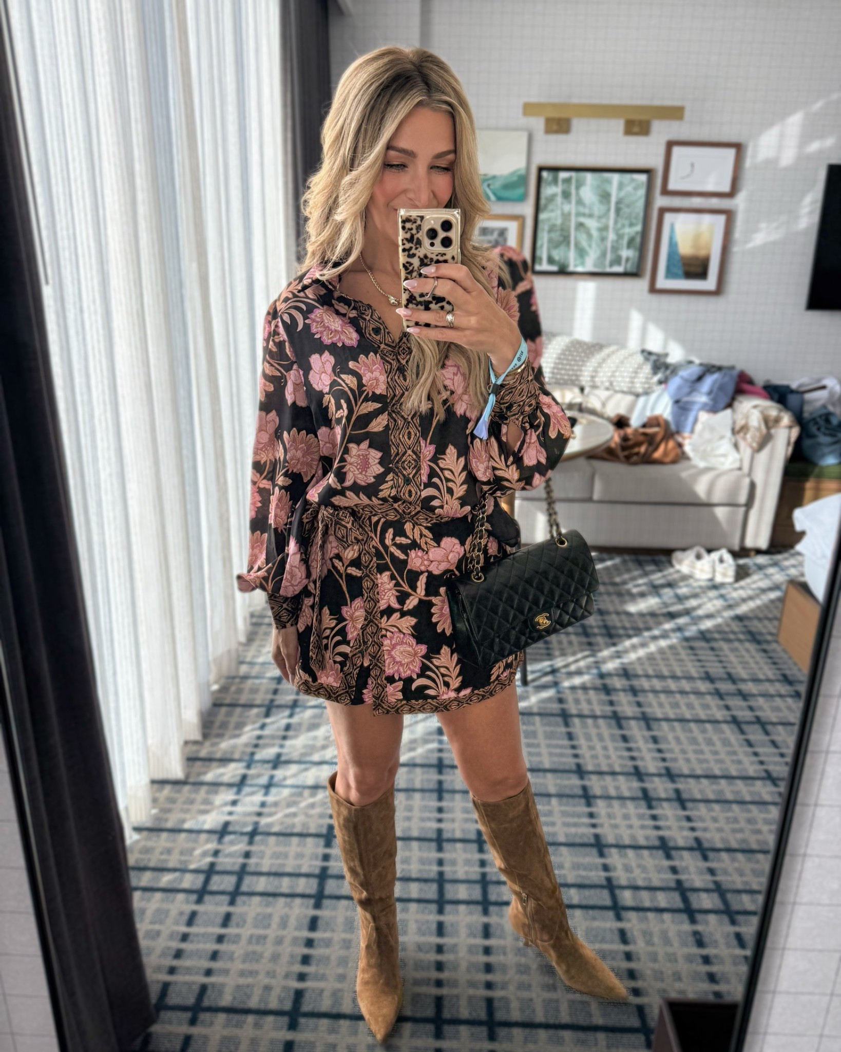 LTK Con OOTD! This button down and skort are so comfortable and cute for a fall transitional look! And the boots are a 10/10 so comfy! TTS!

#LTKCon #LTKootd
