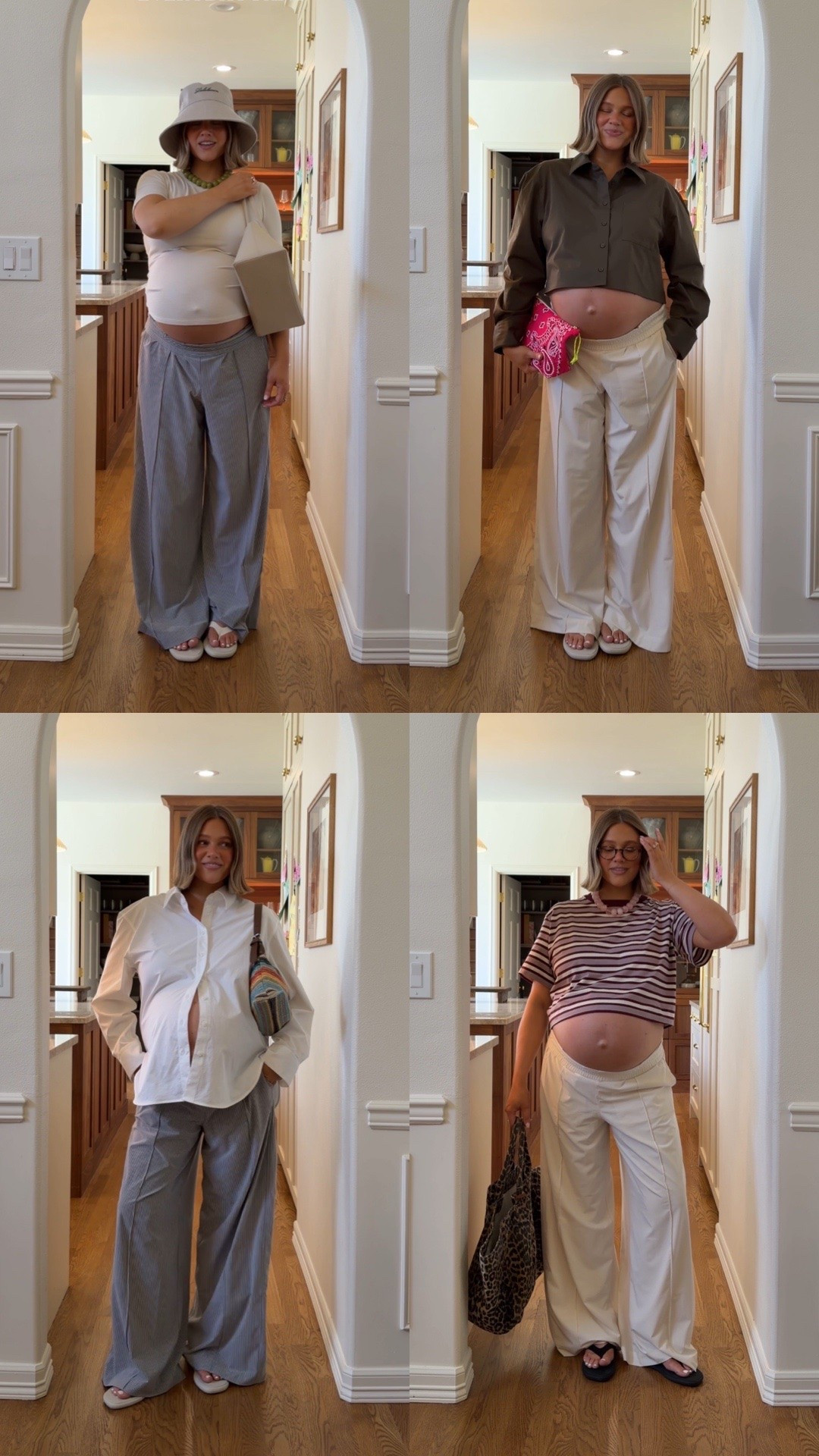 Size 10 in all lululemon tops, size L in Breezily Pant (sized up for pregnancy) mid rise and they’re super soft, stretchy and light weight for summer! 31” inseam and I am 5’ 5”

#pregnancystyle #pregnant #bumpstyle #bresheppard #lowrise #pregnancy

Comment SHOP below to receive a DM with the link to this post on my LTK ⬇ https://liketk.it/6dQsr