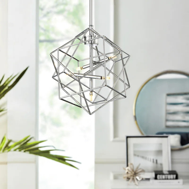 Sebastian 5 - Light Unique Geometric Pendant | Wayfair North America