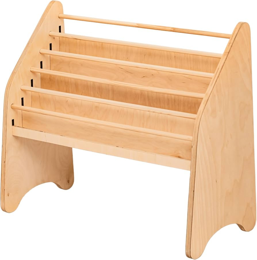 Enjoy The Wood Montessori Bookshelf for Kids (Medium, White) | Amazon (US)