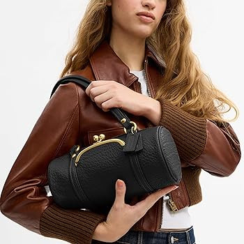 COACH Kisslock Barrel Bag 28 | Amazon (US)