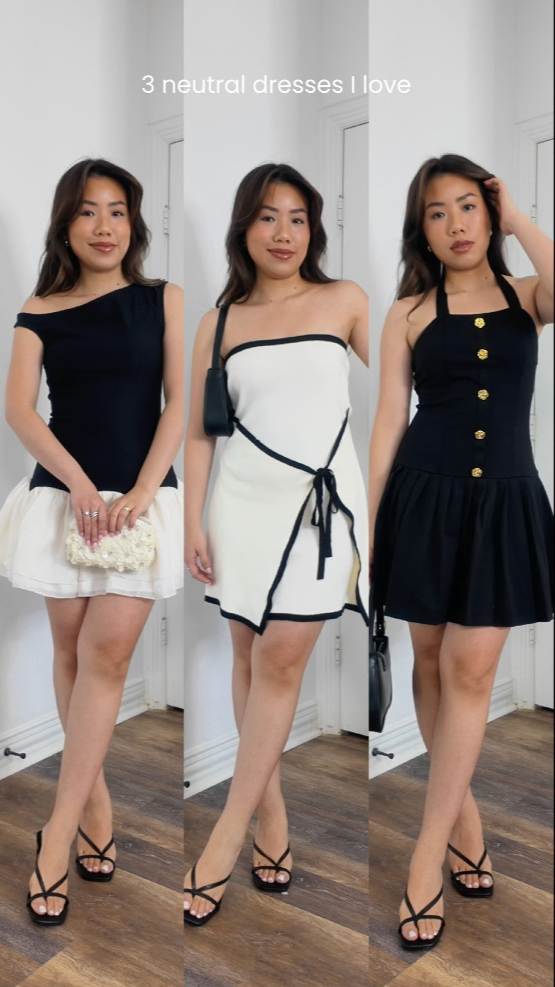 3 classy dresses from amazon. Wearing size S in all but size down in the strapless one :) shoes size 6.5

 

 #LTKPetite #LTKParties #LTKFindsUnder50