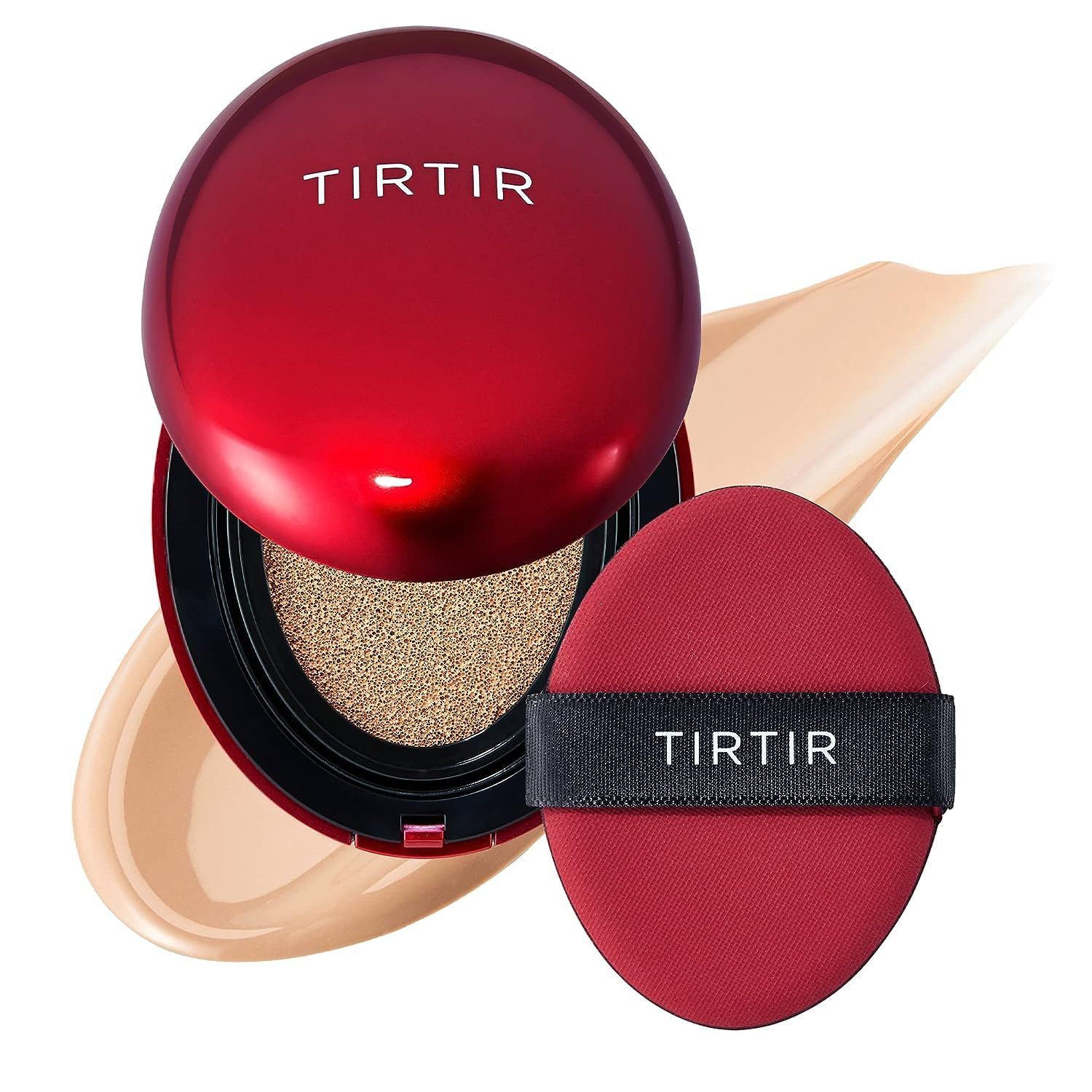 TIRTIR Mask Fit Red Cushion Foundation | Japan's No.1 Choice for Glass skin, Long-Lasting, Lightw... | Amazon (US)