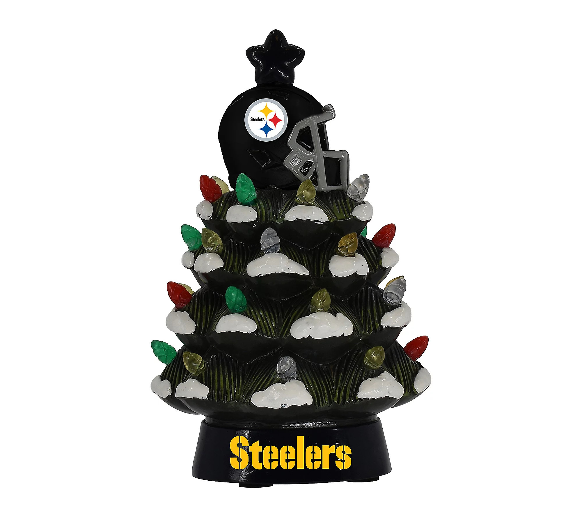 Memory Company NFL Mini Ceramic LED Holiday Lig ht-up Tree | QVC