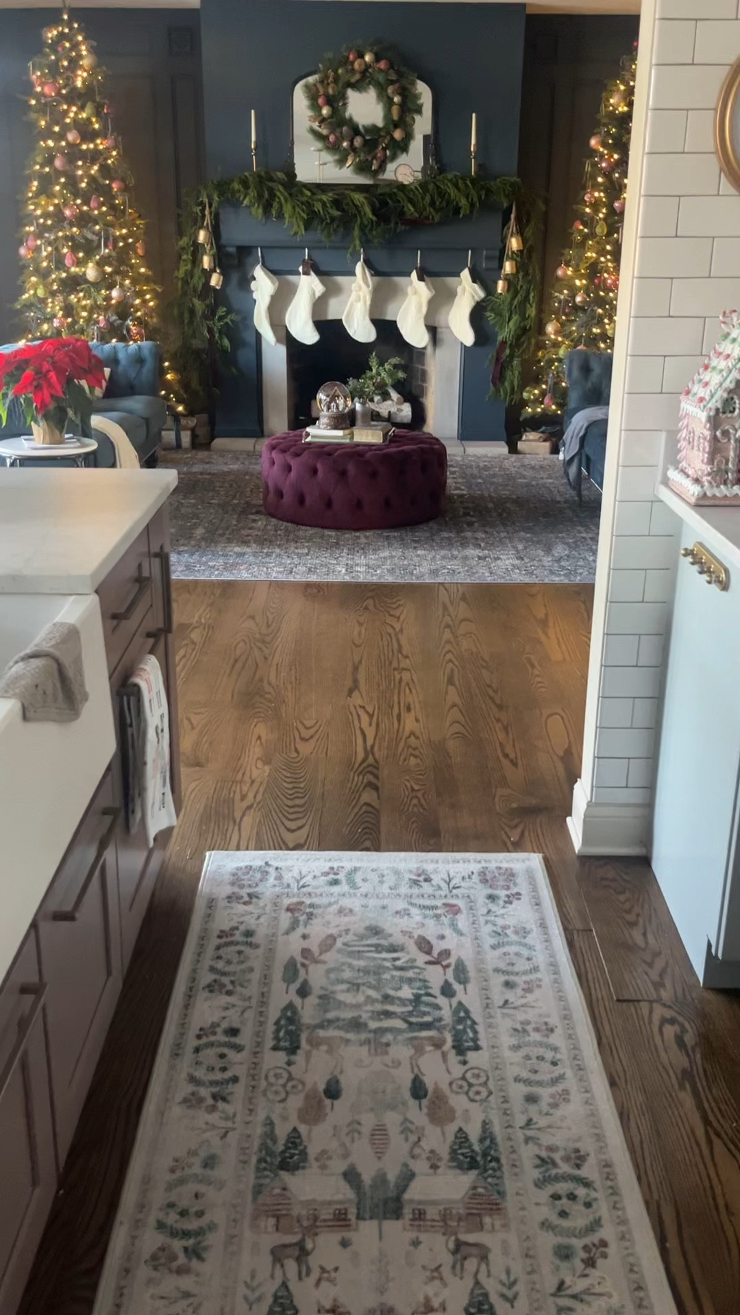 This washable winter rug is gorgeous and on sale now!

#LTKGiftGuide #LTKHoliday