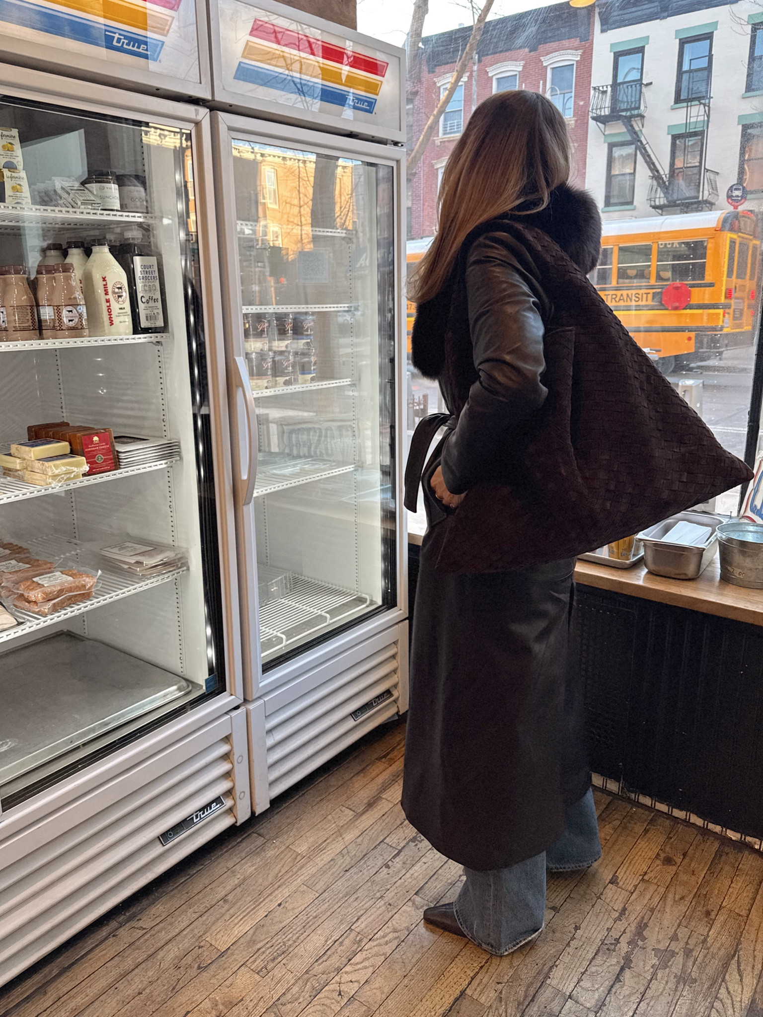 Wearing a size 38 in the trench. Starts out a little snug but loosens with a few wears #winterstyle #nourhammour 

#LTKSeasonal #LTKOver40