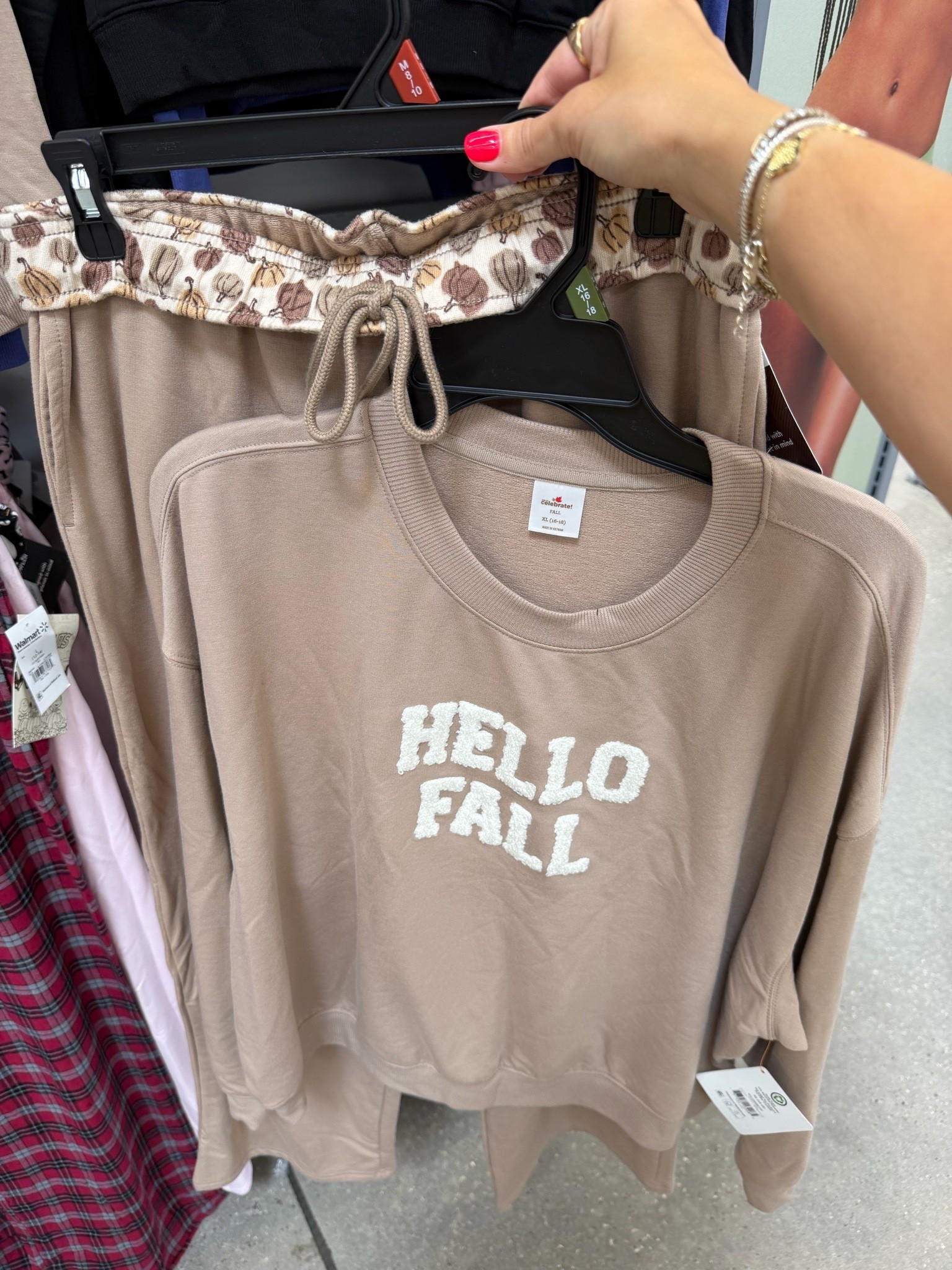 New @Walmart fall pjs!