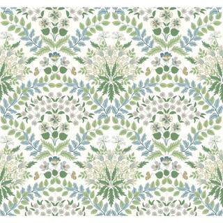 York Wallcoverings Bramble Unpasted Wallpaper (Covers 60.75 sq. ft.) RP7323 - The Home Depot | The Home Depot