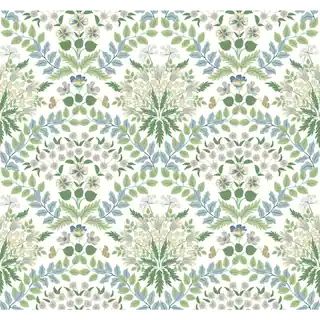 York Wallcoverings Bramble Unpasted Wallpaper (Covers 60.75 sq. ft.) RP7323 - The Home Depot | The Home Depot