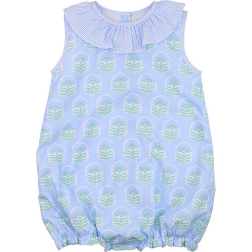 Blue And Green Botanical Bubble | Cecil and Lou