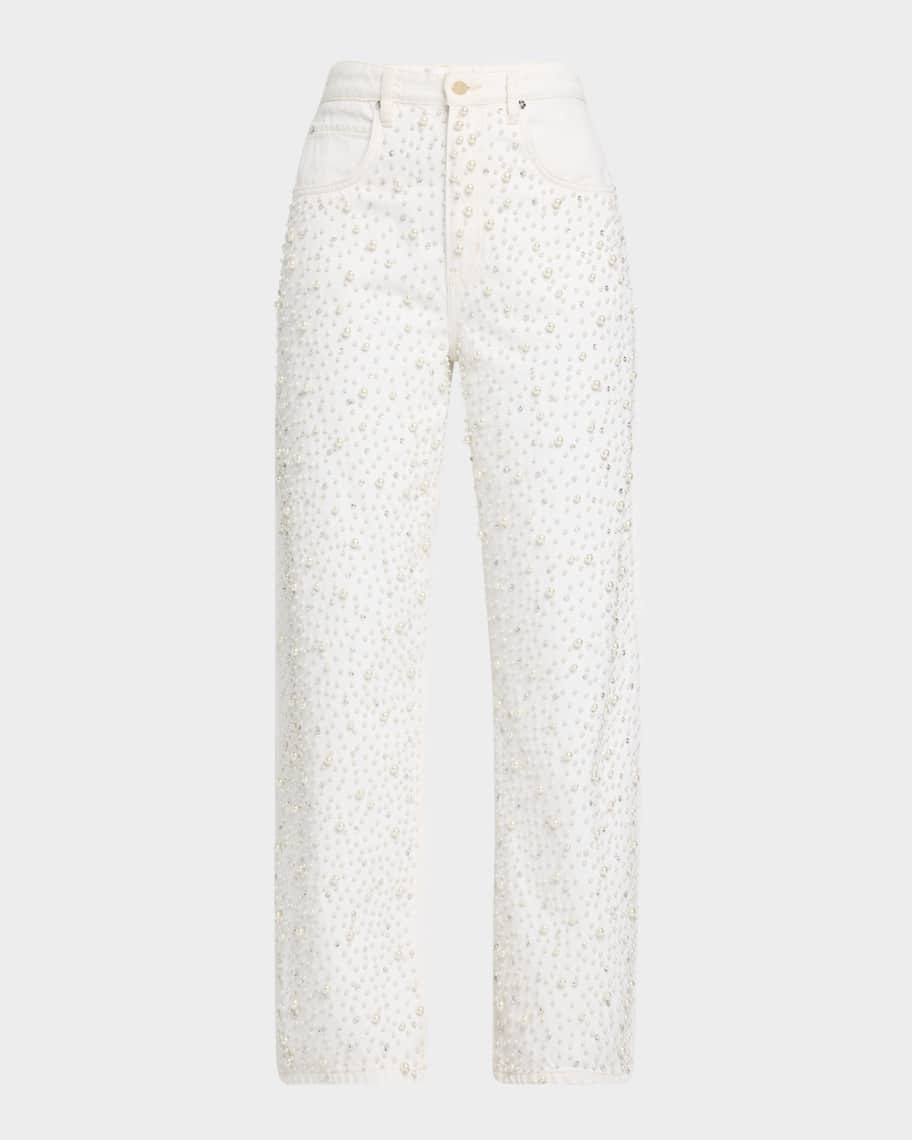 FRAME The Pearl Barrel Jeans | Neiman Marcus