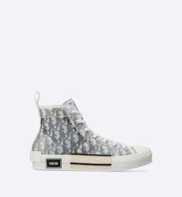 B23 High-Top Sneaker White and Black Dior Oblique Canvas | DIOR | Dior Beauty (US)