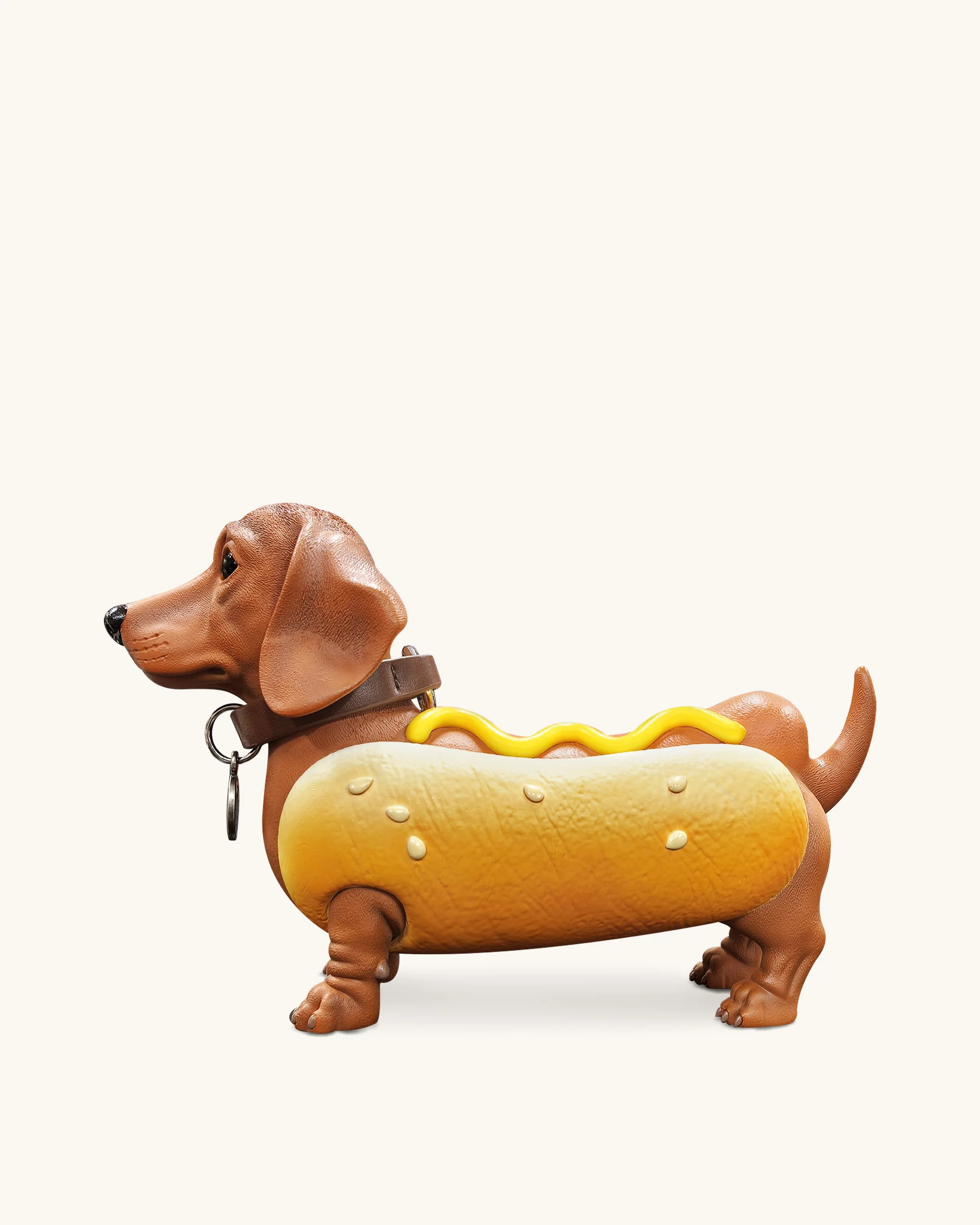 Dachshund Hot Dog Bag - Brown/Yellow | JW PEI US