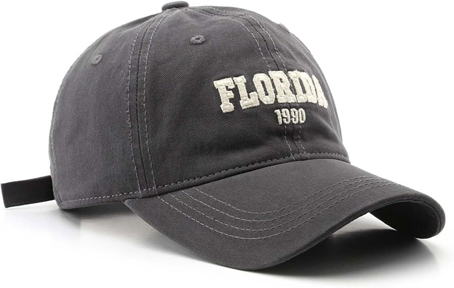 Florida Hat Unisex Baseball Cap Cotton Sun Hat Adjustable Trucker Cap | Amazon (US)