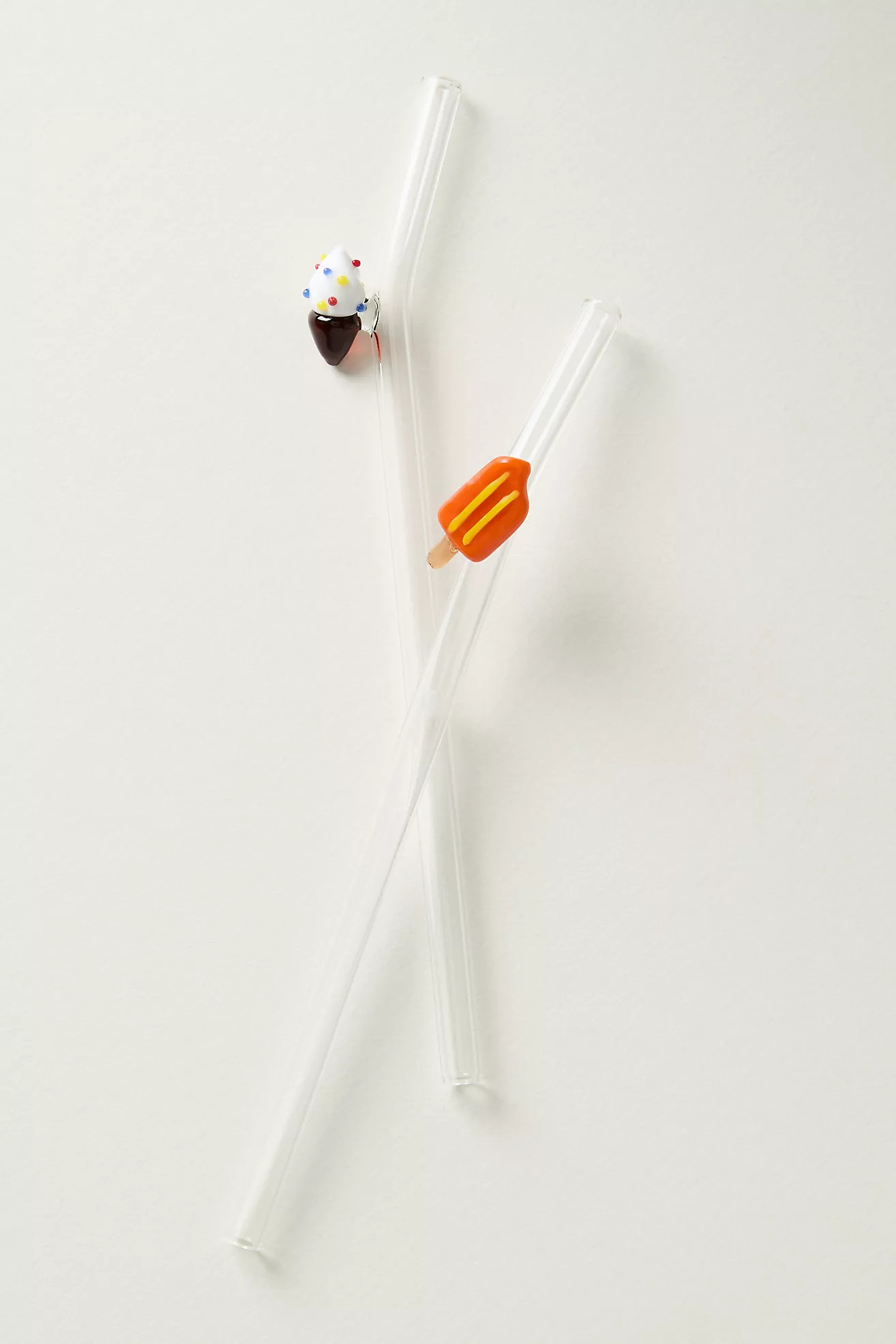 Icon Straws, Set of 2 | Anthropologie (US)