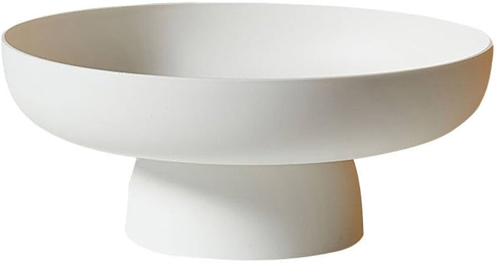DOITOOL Footed Bowl Decorative Pedestal Bowl for Table Decor, Kitchen Counter Fruit Bowl, 10.5 in... | Amazon (US)