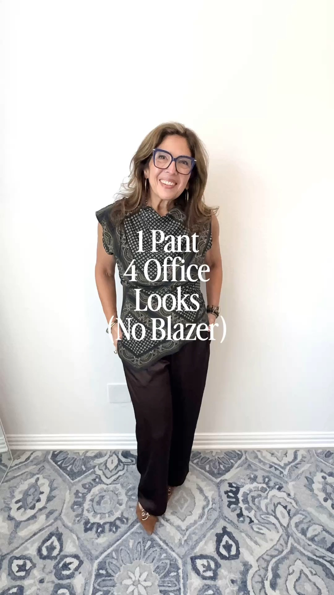 1️⃣ One pant. 
👉🏼 Four office looks. 
❌ Zero blazers.
If you are a busy professionals this is for you.  It’s not always about more clothes, but pieces that mix.

High-low combinations give you polished, client-ready presence without starting over every morning or defaulting to a blazer.

Same pant. Different energy. Wear pieces that are authentic, on-brand, and give you confidence. 
You deserve a closet full of clothes you love.

If your closet isn’t giving you this kind of flexibility, comment CAPSULE for my capsule wardrobe starter kit.

#LTKgrwm #LTKWorkwear #LTKOver40