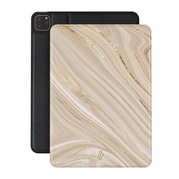 Full Glam - Beige iPad Pro 12.9 (4th/3rd Gen) Case | BURGA