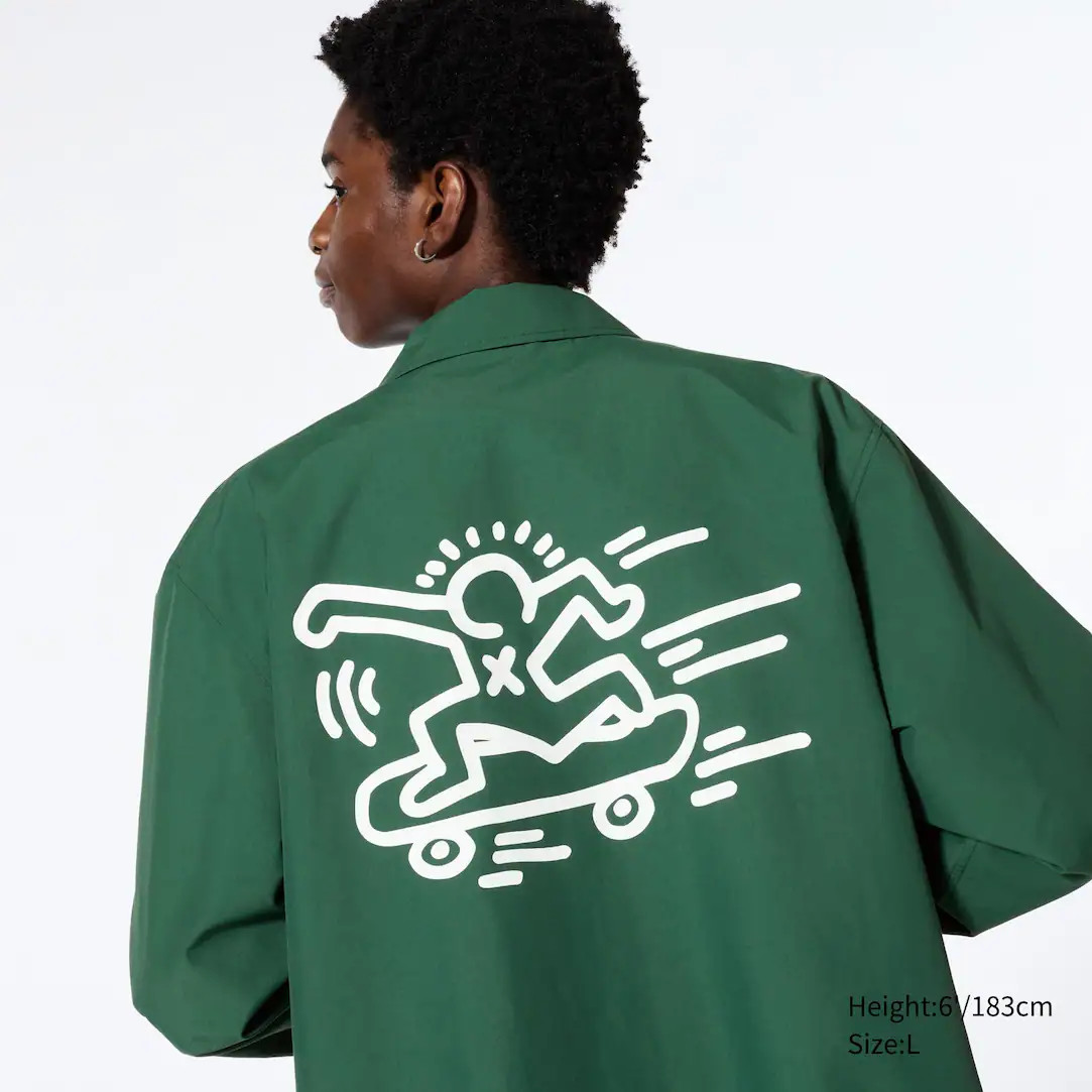 UT Graphic Coach Jacket (Keith Haring) | UNIQLO (UK)