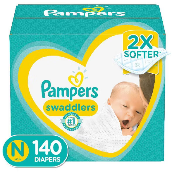 Pampers Swaddlers Diapers - (Select Size and Count) | Target