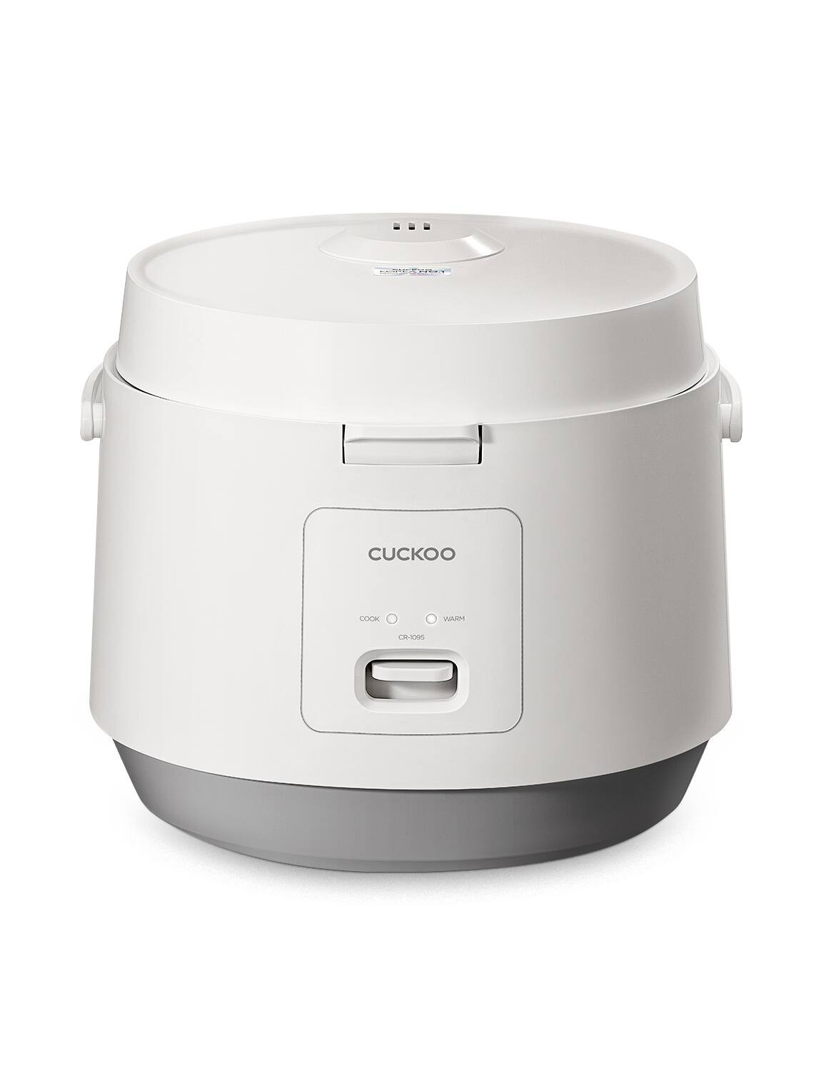 Cuckoo - Rice Cooker 20 Cups Cooked Warmer with Nonstick Pot Easy Switch Start (CR-1095) - White | Best Buy U.S.