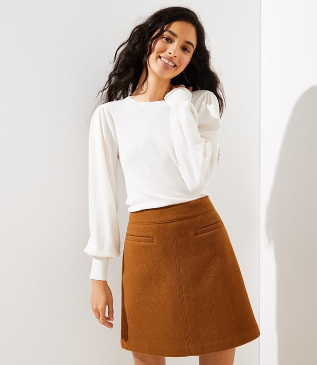 Puff Sleeve Sweater | LOFT | LOFT