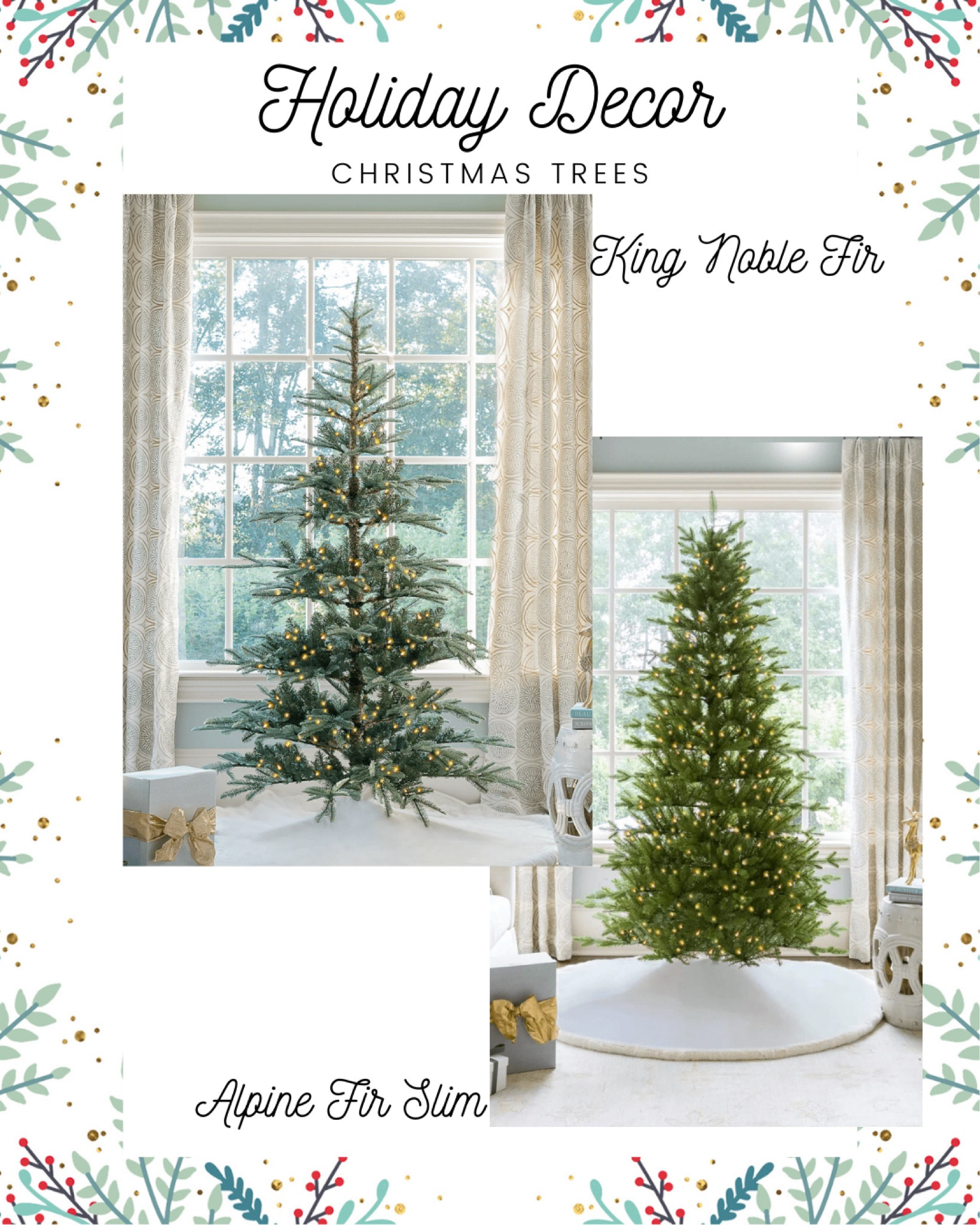Christmas home decor 
Christmas tree 
Holiday decor 

#LTKSeasonal #LTKHoliday #LTKhome