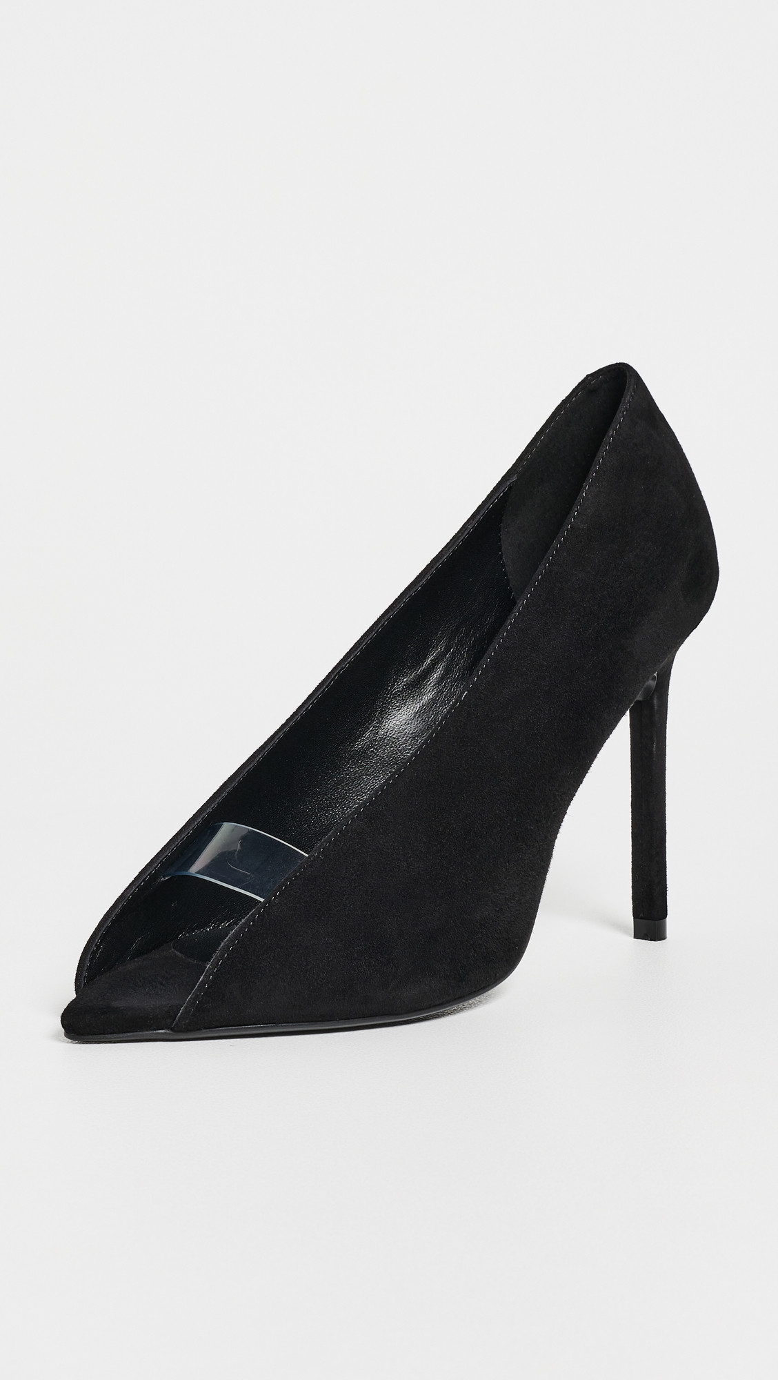 Tony Bianco Matrix Pumps Black Suede 6.5 | Shopbop
