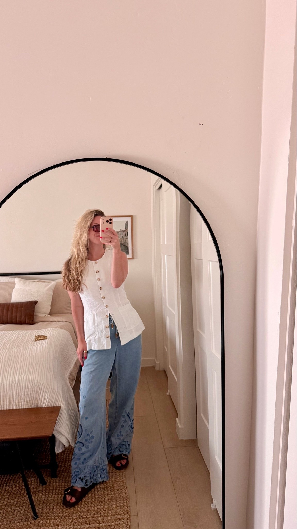 Proof that comfortable can still look chic. 🤍

These Fabrique drawstring jeans have quickly become one of my most-worn summer pieces. Paired with a crisp white vest and simple accessories, this is an outfit I’ll be reaching for all season long.

Everything is linked!

#LTKootd #LTKSeasonal #LTKWorkwear