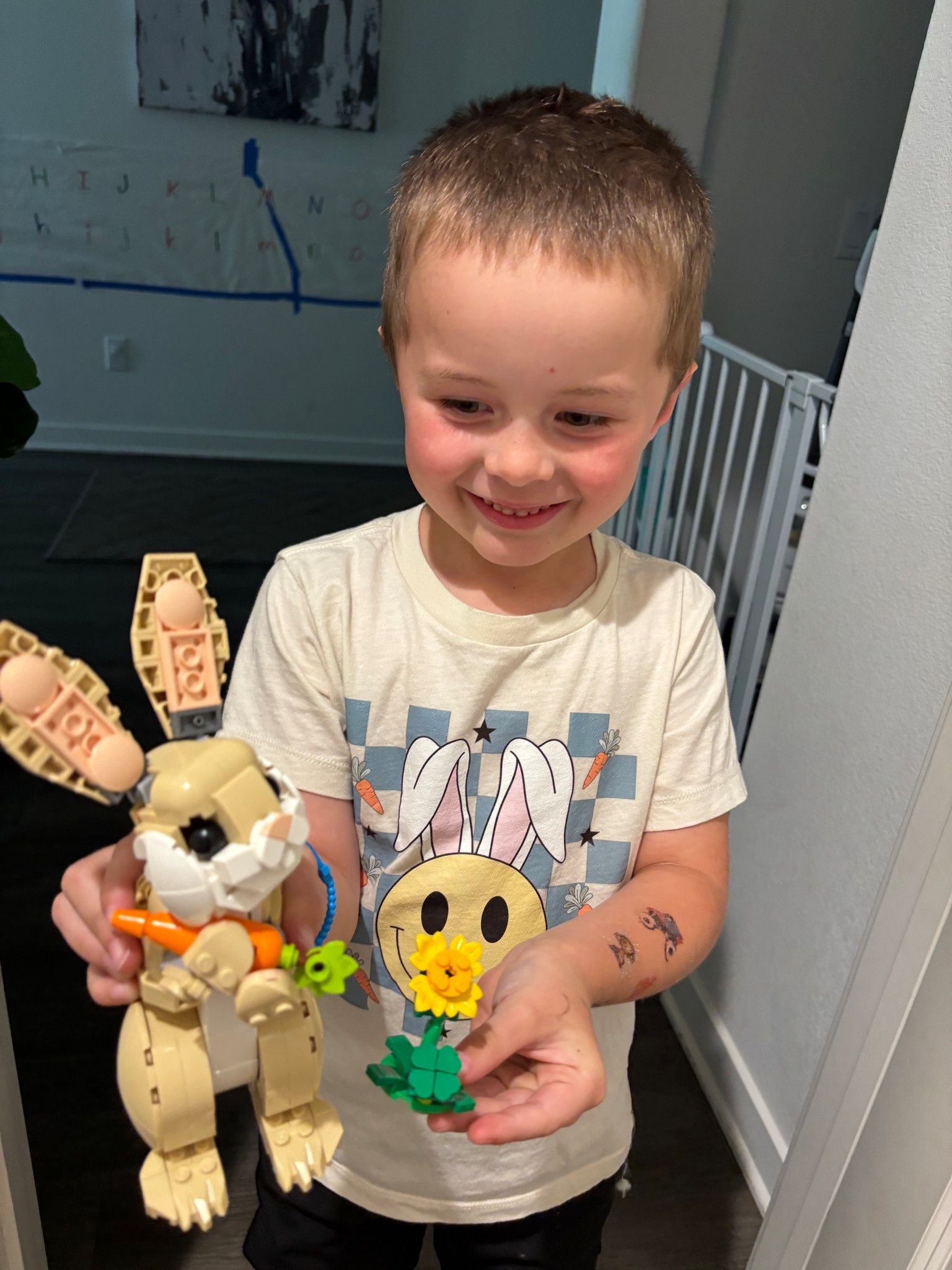 The cutests Easter bunny Lego set! This is a 3 in 1 so it also makes a seal and llama. My son can entertain himself for days building   

#LTKKids #LTKmomlife