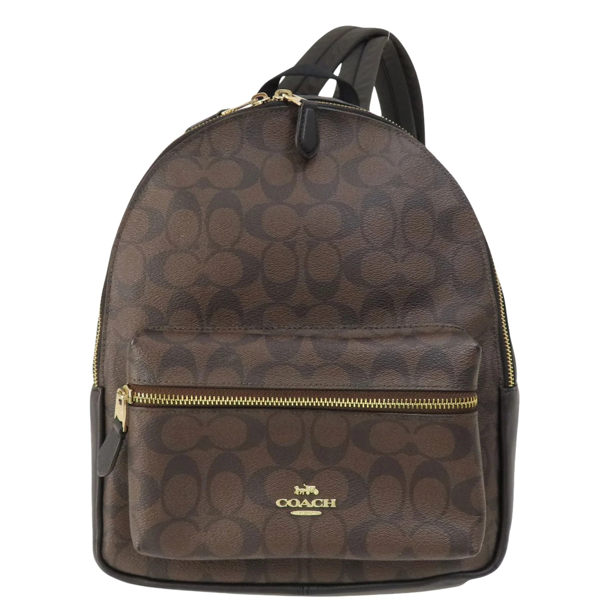 Coach Signature Leather Backpack Bag (Pre-Owned) | Shop Simon