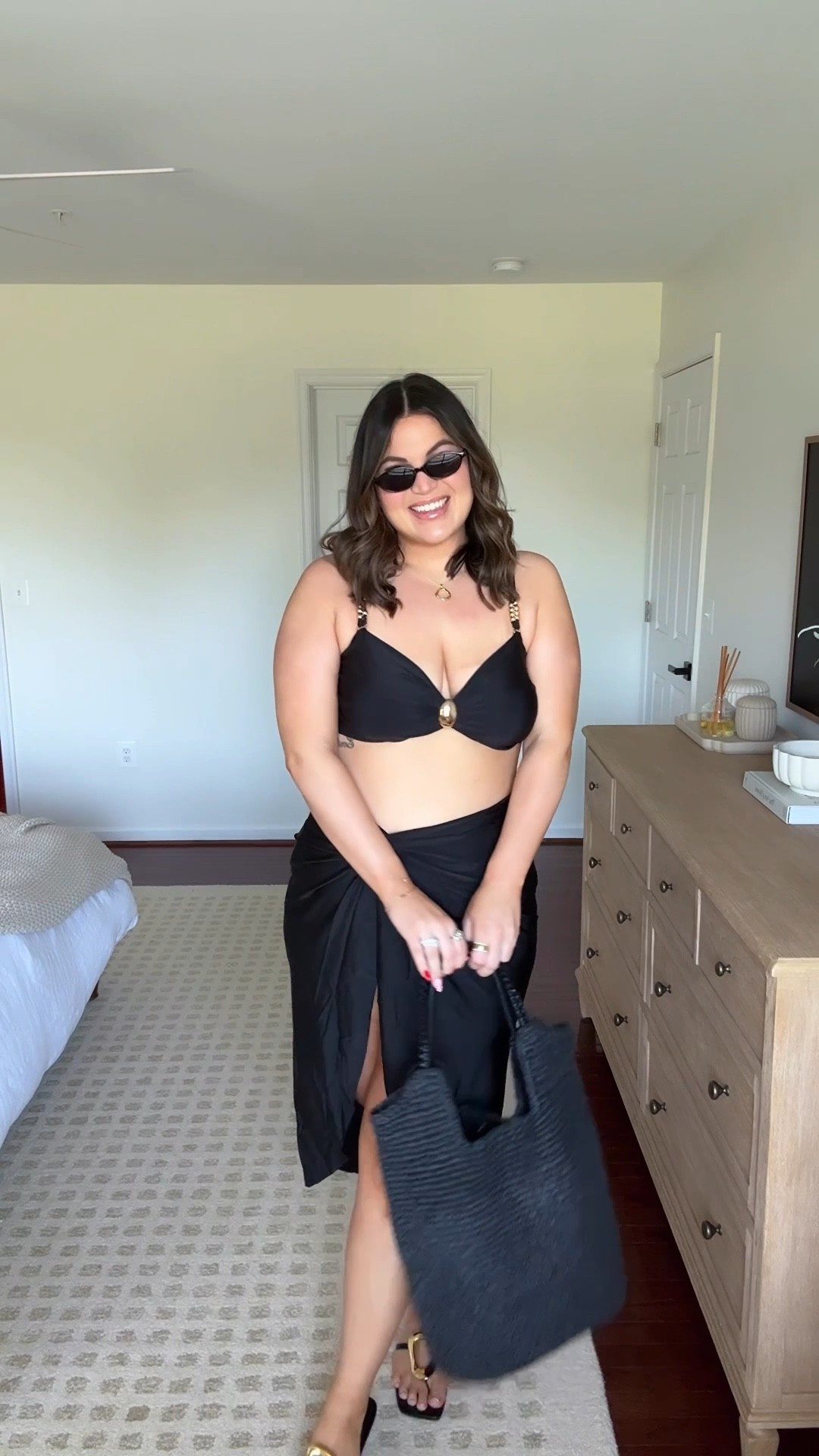 Midsize vacation outfit inspo! Headed to the beach next weekend so I’ve been putting together some outfits to pack! And this one is definitely coming with me! 

Swimsuit (comes with sarong) - XL
Sandals - 9.5 
*similar bags, exact bag is from Primark 

Midsize, midsize outfit, midsize fashion, vacation outfit, vacation style, vacation fashion, beach wear, beach outfit, resort wear, resort style 

#LTKSeasonal #LTKMidsize #LTKStyleTip