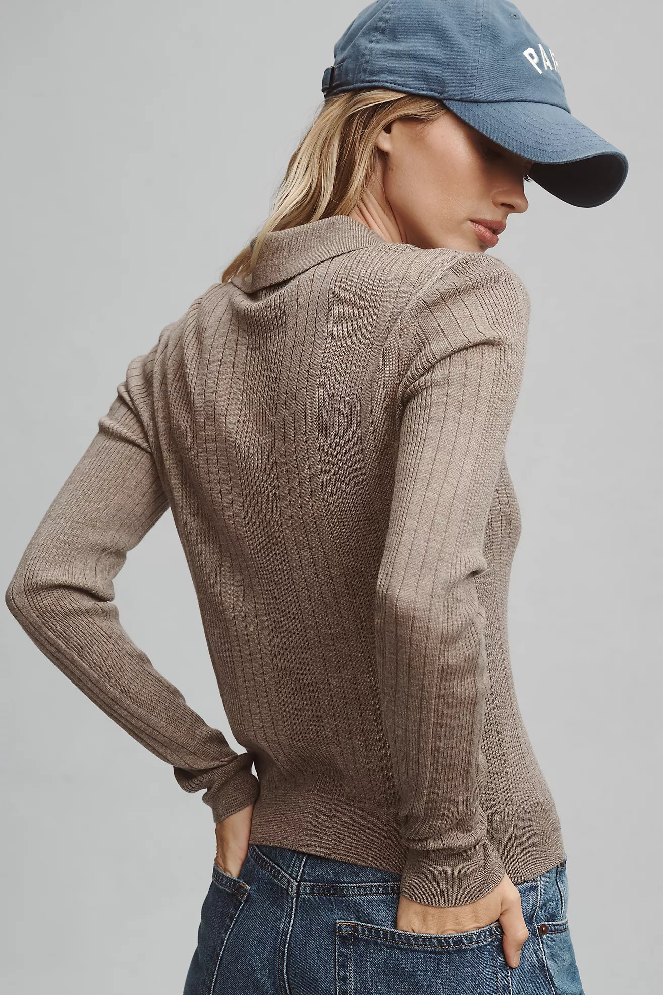 Reformation Hermia Polo Top | Anthropologie (US)