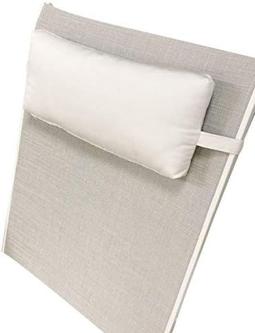 Sunbrella Headrest Pillow -fits Ledge Lounger (Natural (White)) | Amazon (US)